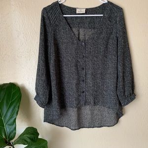 Sheer Urban Outfitters Top